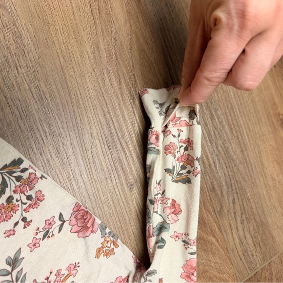 Modern Moments Set Baby Girl Floral Print Super Soft Viscose Footless Sleeper - Picture 7 of 8